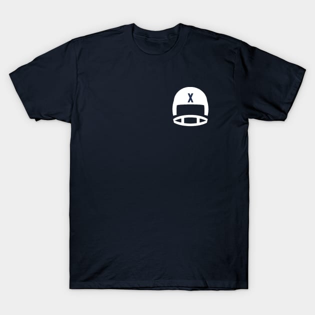 Retro Musketeer Football Helmet T-Shirt by twothree